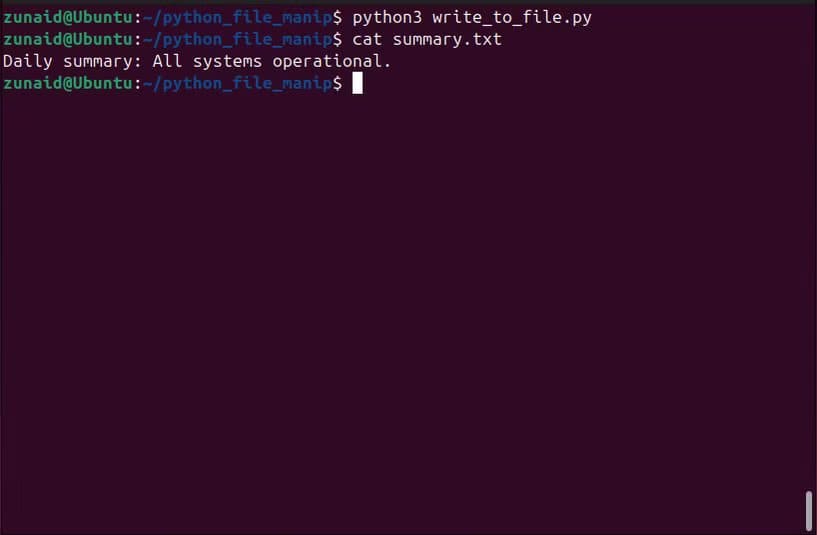 writing-to-a-file-using-python-s-write-function أسهل الطرق للتعامل مع الملفات النصية باستخدام Python خطوة بخطوة