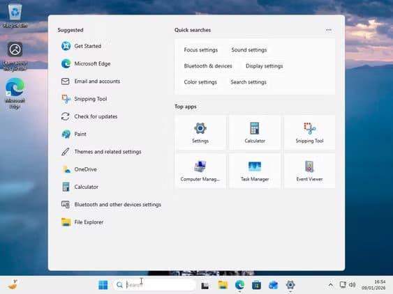 virtualbox_win_09_01_2026_21_54_41 إعدادات افتراضية في ويندوز 11 تجعل النظام بطيئًا وتغييرها يحسّن الأداء فورًا