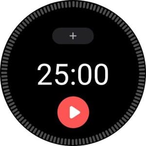 3a-focus-to-do-pomodoro-timer-running أفضل تطبيقات Galaxy Watch التي تعزز الإنتاجية وتتبع اللياقة وتحسن تجربة الاستخدام