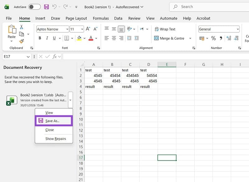 11 účinných spôsobov, ako obnoviť odstránené súbory programu Excel