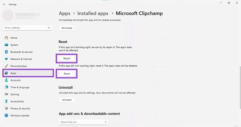 Clipchamp-Keeps-Looping-on-Login-2 حل مشكلة إعادة تسجيل الدخول المتكررة في تطبيق Clipchamp على ويندوز