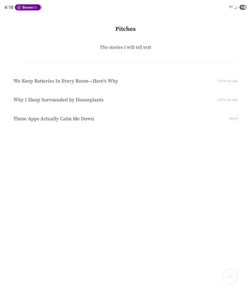 a-list-of-entries-in-the-pencake-android-app أفضل تطبيقات أندرويد مدفوعة تستحق الشراء وتقدم قيمة حقيقية