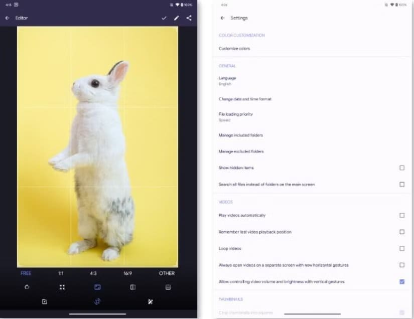 fossify-gallery أفضل تطبيقات مجانية ومفتوحة المصدر أستخدمها يومياً وتستحق التجربة