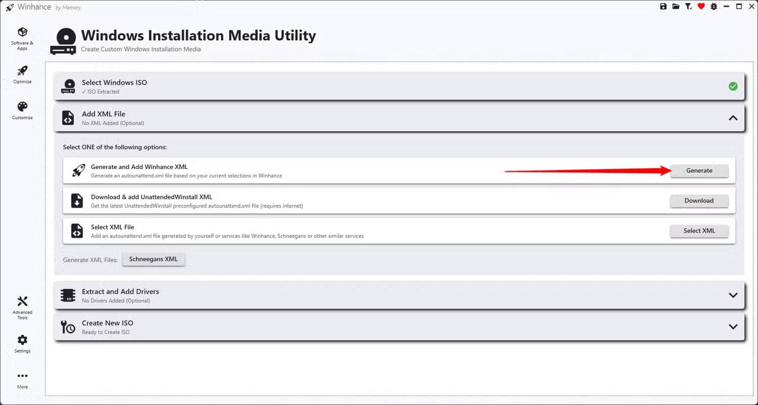 generating-an-autounattended-xml-file أفضل طريقة لإزالة برامج ويندوز 11 غير الضرورية وتثبيت برامجك المفضلة دفعة واحدة