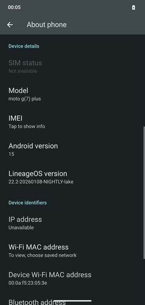 lineageos-settings-1 طريقة إحياء هاتف أندرويد قديم باستخدام نظام تشغيل مفتوح المصدر وتحسين أدائه