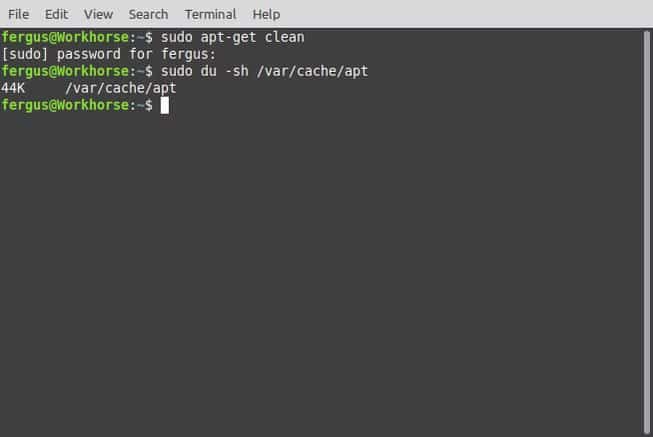 ubuntu-clean-cache 6 أوامر فعالة لتنظيف نظام Ubuntu وتسريع الأداء عبر سطر الأوامر
