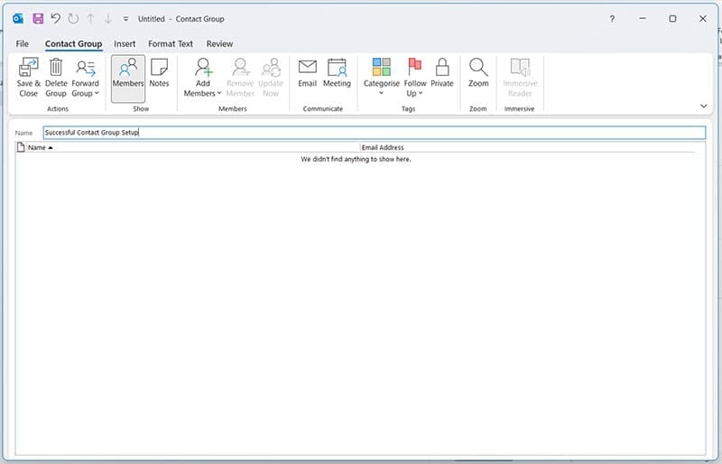 Cant-Create-a-New-Contact-Group-in-Outlook-Heres-What-to-Do-13 حل مشكلة إنشاء مجموعة جهات اتصال جديدة في Outlook بسهولة