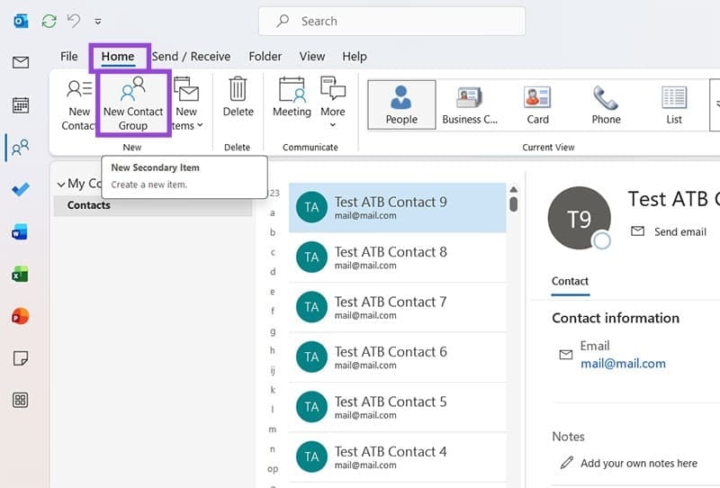 Cant-Create-a-New-Contact-Group-in-Outlook-Heres-What-to-Do-2 حل مشكلة إنشاء مجموعة جهات اتصال جديدة في Outlook بسهولة