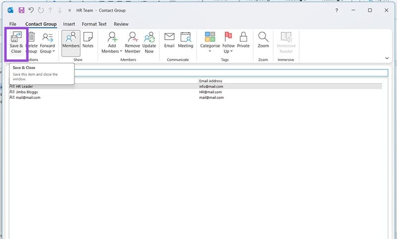 Cant-Create-a-New-Contact-Group-in-Outlook-Heres-What-to-Do-5 حل مشكلة إنشاء مجموعة جهات اتصال جديدة في Outlook بسهولة