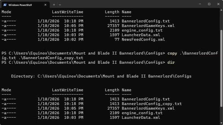 Menyalin file melalui baris perintah di Windows adalah fitur DOS lama yang masih diandalkan Windows hingga saat ini.