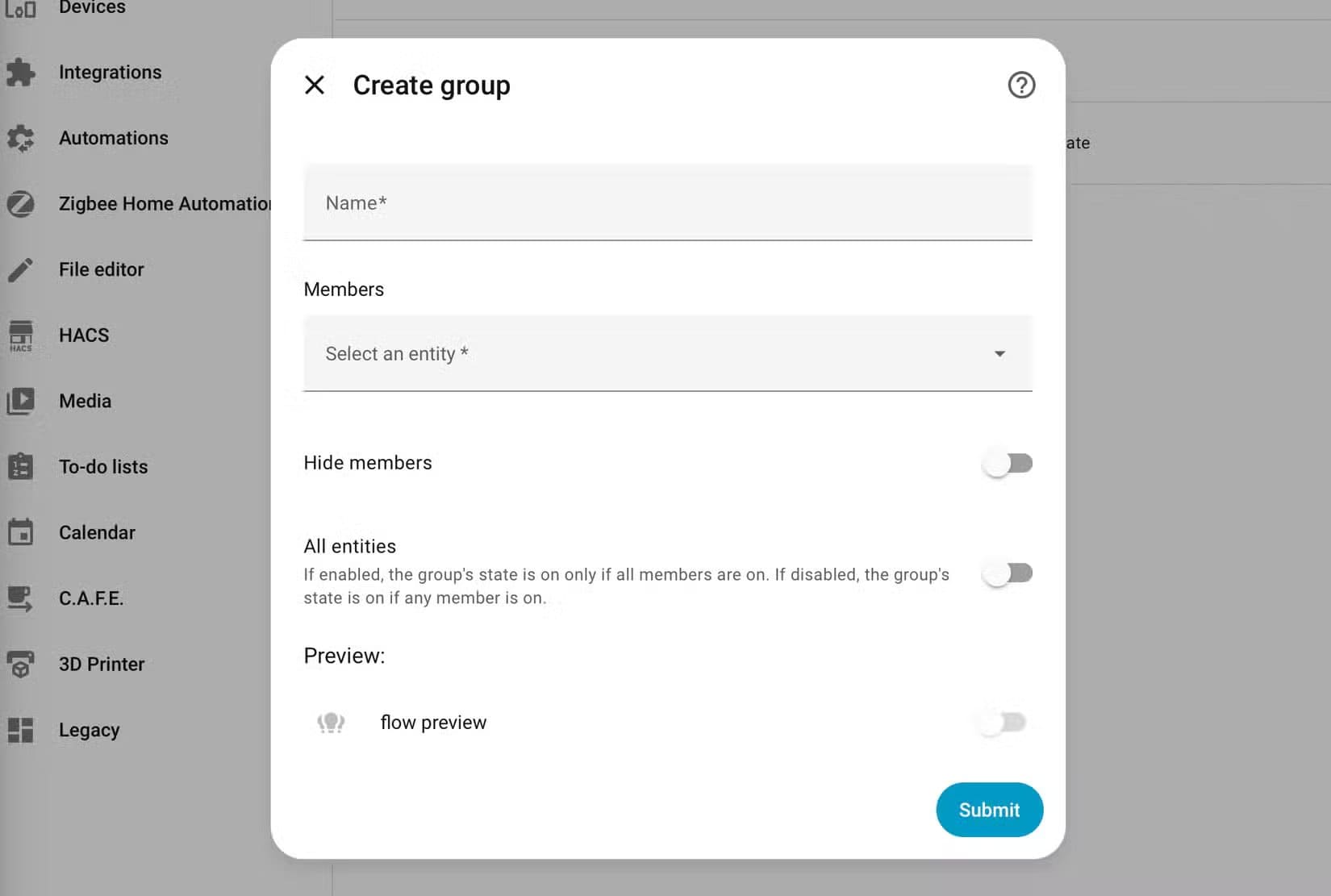 creating-a-group-of-devices-in-home-assistant زيادة كفاءة Home Assistant عبر تثبيت ملحقات ذكية تعزز الأتمتة المنزلية