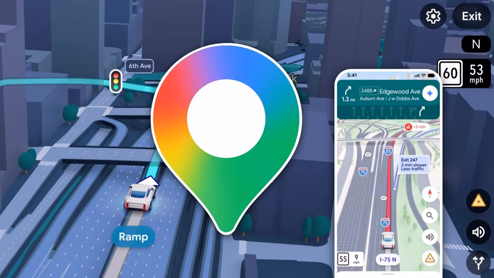 google-maps-navigation-update تحديثات جديدة في خرائط Google تعيد تعريف تجربة الملاحة الذكية