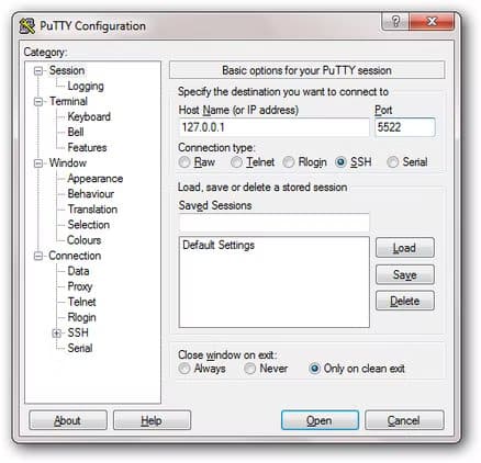 putty-connection أفضل تطبيقات مفتوحة المصدر لحل مشاكل ويندوز وتحسين الأداء بسهولة