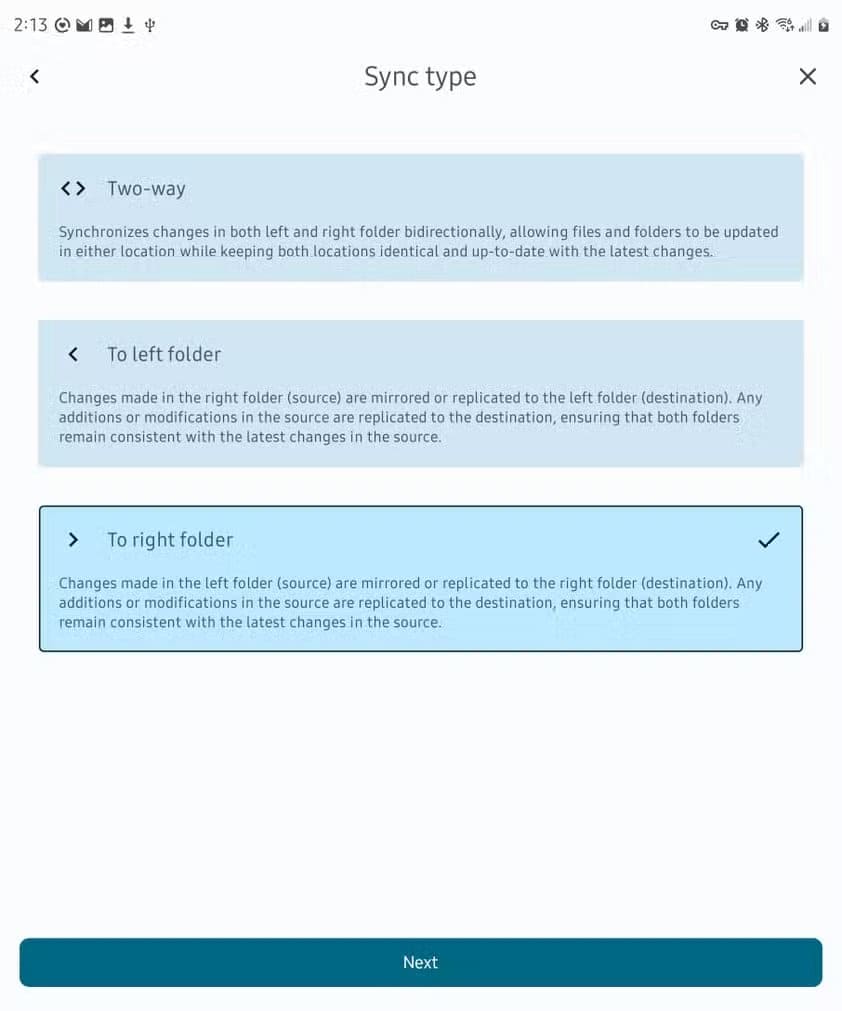 screenshot_20240401_141354_foldersync حذف هذه التطبيقات الشائعة ساعدني على تسريع هاتفي واستعادة التحكم فيه
