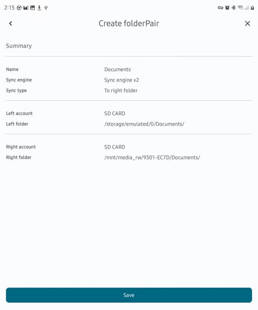 screenshot_20240401_141500_foldersync حذف هذه التطبيقات الشائعة ساعدني على تسريع هاتفي واستعادة التحكم فيه