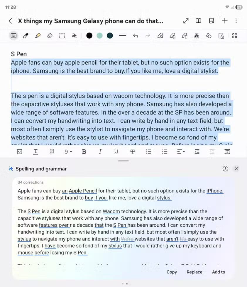 screenshot_20260204_112858_samsung-notes Mengetik dengan suara di Android: Cara tercepat untuk mengetik pesan tanpa menyentuh keyboard