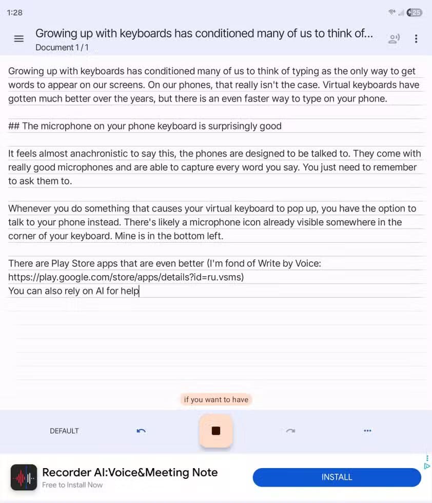 screenshot_20260204_132804_write-by-voice Mengetik dengan suara di Android: Cara tercepat untuk mengetik pesan tanpa menyentuh keyboard