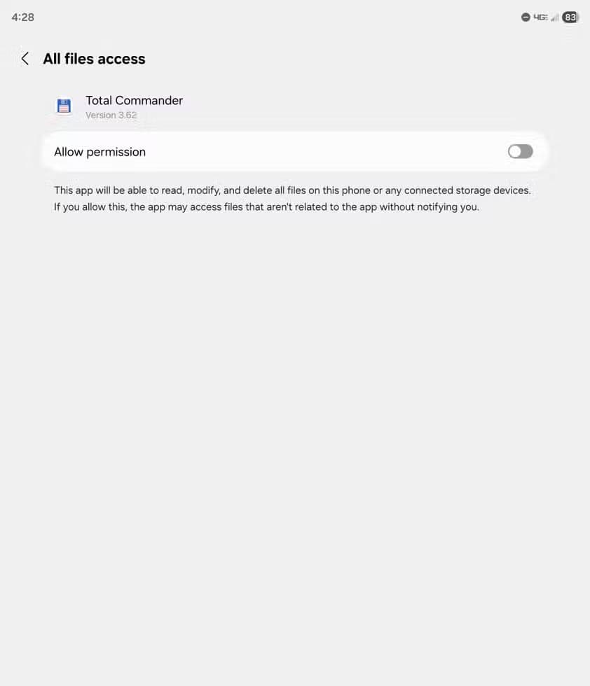 screenshot_20260303_162853_settings 4 أسباب تجعل مدير الملفات الافتراضي في أندرويد خيارًا أفضل من تطبيقات إدارة الملفات