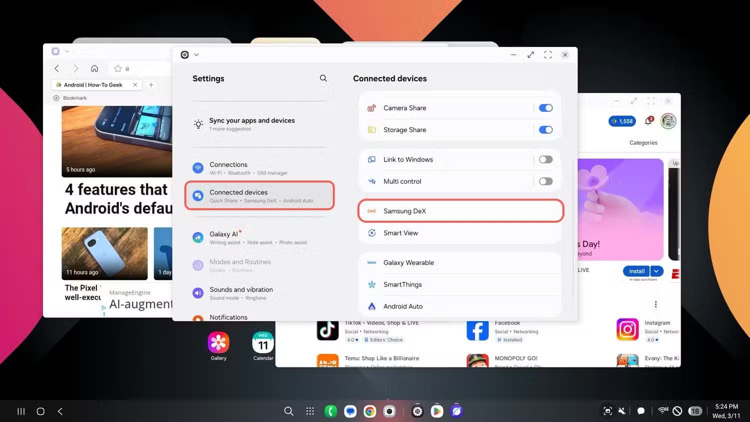 screenshot_20260311_172411_settings حوّل هاتف Samsung المكسور إلى كمبيوتر صغير واستخدمه من جديد