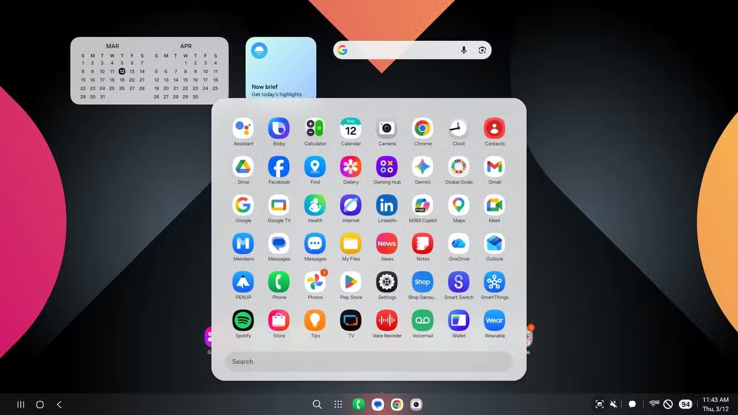 screenshot_20260312_114316_one-ui-home حوّل هاتف Samsung المكسور إلى كمبيوتر صغير واستخدمه من جديد