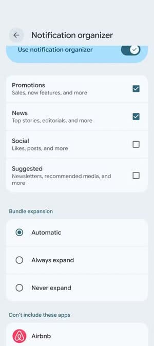 screenshot_20260318-163742-2 Atasi kekacauan notifikasi Android dengan mudah menggunakan fitur pengurutan cerdas.