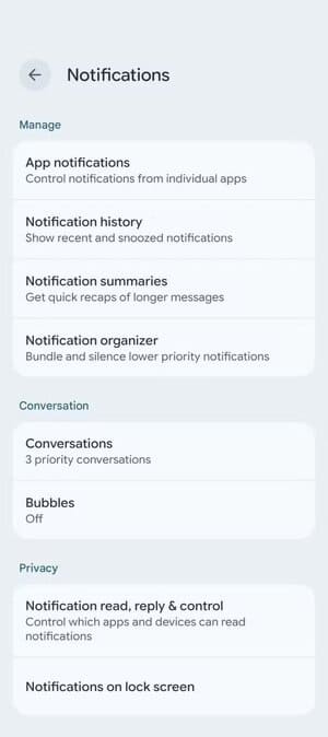 screenshot_20260318-171149-2 Atasi kekacauan notifikasi Android dengan mudah menggunakan fitur pengurutan cerdas.