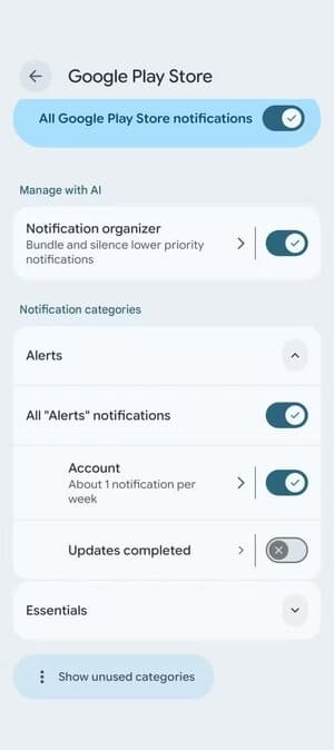 screenshot_20260318-172504-2 Atasi kekacauan notifikasi Android dengan mudah menggunakan fitur pengurutan cerdas.
