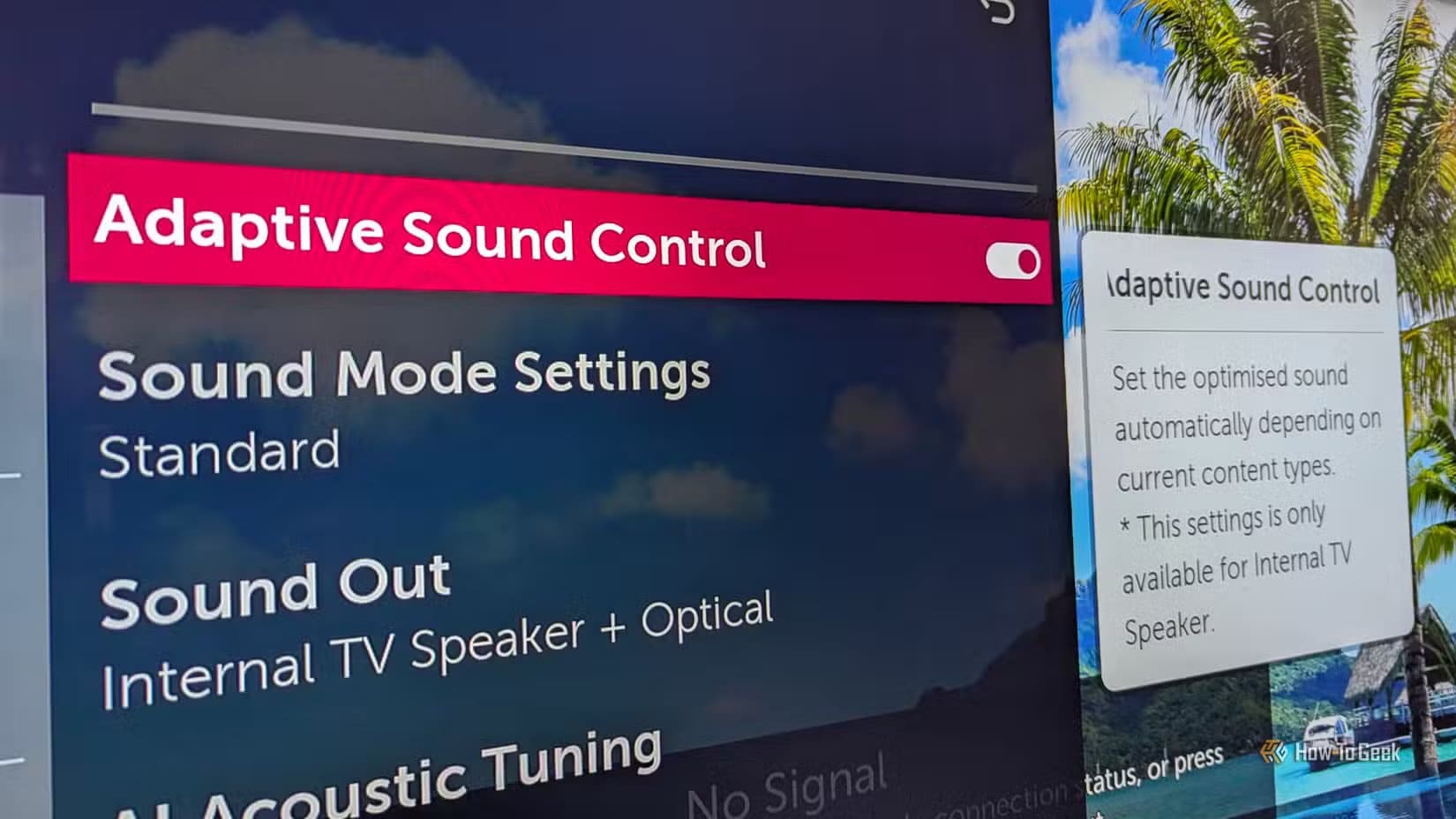the-sound-settings-on-a-smart-tv إعدادات في التلفاز تقلل الأداء وكيفية تحسين جودة الصورة والسرعة