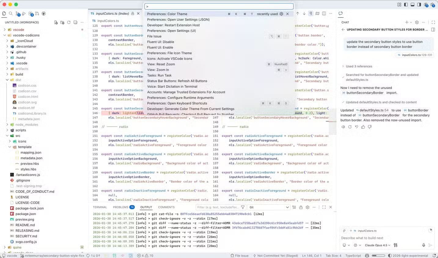 vscode-light-experimental-theme-webp أهم أدوات مفتوحة المصدر التي تعتمد عليها كبرى الأنظمة الرقمية حول العالم