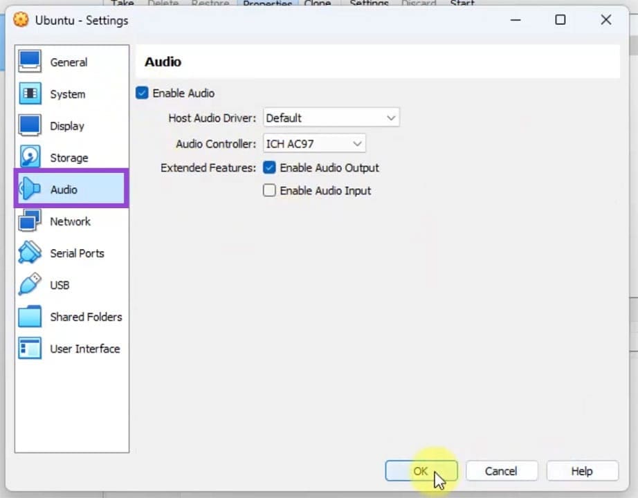 How-to-Fix-Audio-Problems-in-VirtualBox-2 حل مشكلة الصوت في VirtualBox واستعادة الصوت داخل النظام الوهمي بسهولة