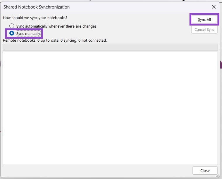 How-to-Fix-OneNote-Cant-Connect-to-the-Server-Error-3 حل مشكلة عدم اتصال OneNote بالخادم واستعادة المزامنة بسهولة
