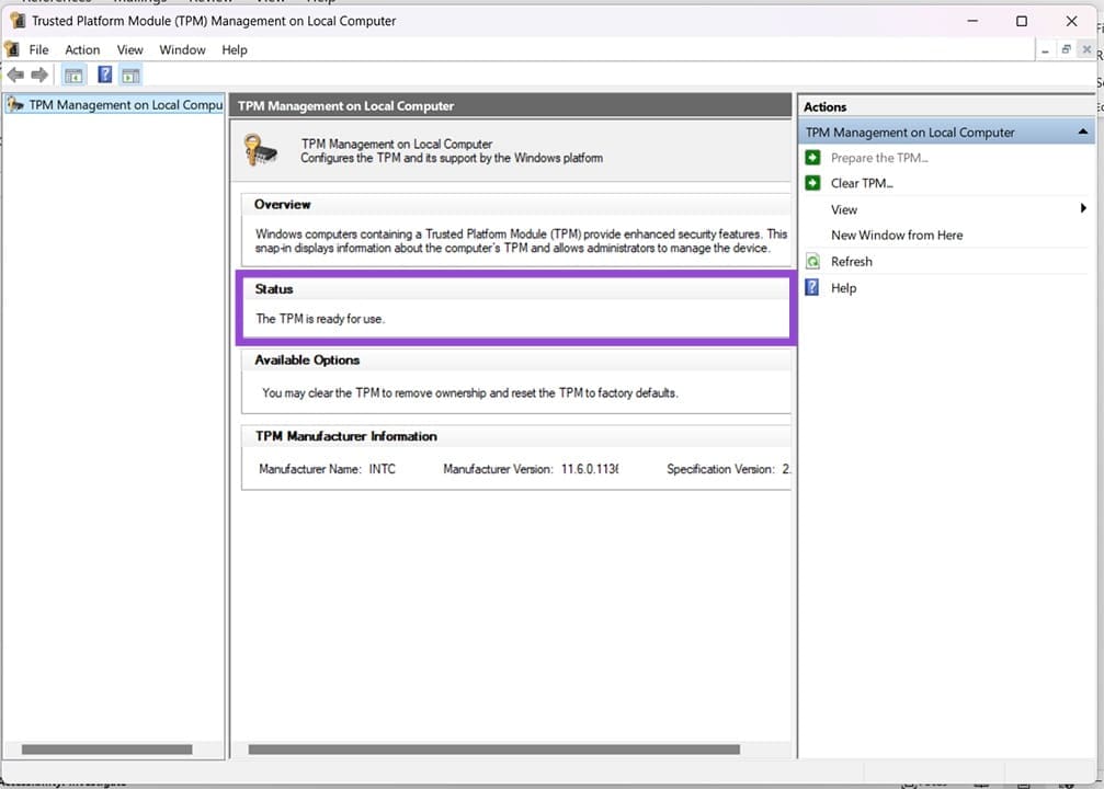 Security-Devices-Not-Showing-in-Device-Manager-2 حل مشكلة عدم ظهور أجهزة الأمان في إدارة الأجهزة في ويندوز بخطوات سهلة