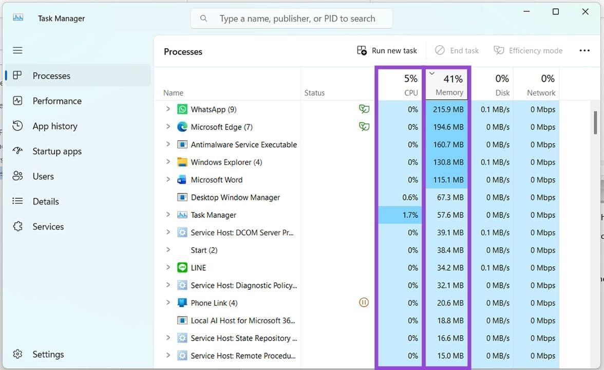 Windows-Camera-Frame-Server-High-RAM-and-CPU-Usage-4 حل مشكلة استهلاك الرام والمعالج المرتفع بسبب Windows Camera Frame Server