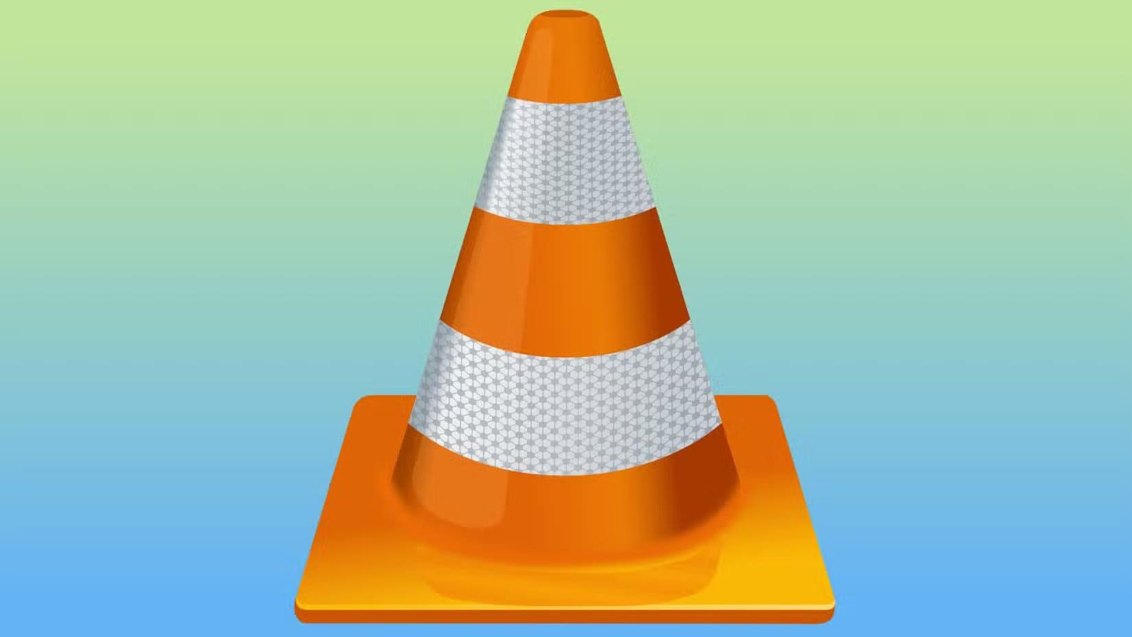 a-vlc-media-player-logo-on-a-blue-and-yellow-gradiant أهم تطبيقات مفتوحة المصدر في لينكس التي لا يمكن الاستغناء عنها