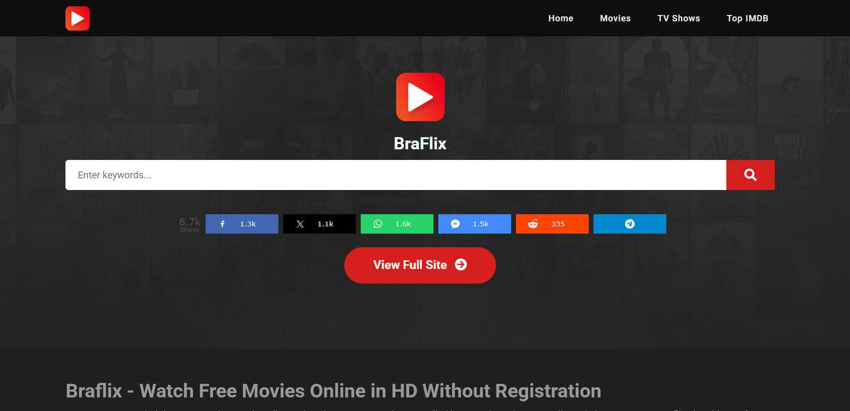 braflix أفضل 20+ بديل لـ YesMovies 2026