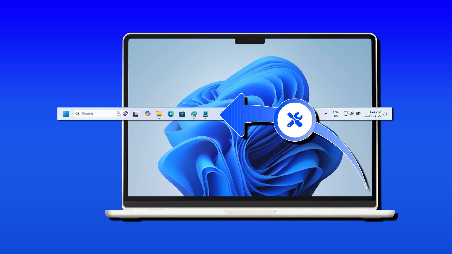 how-to-edit-the-taskbar-in-windows-11 تخصيص شريط المهام في Windows 11 وتحسين تجربة الاستخدام بسهولة