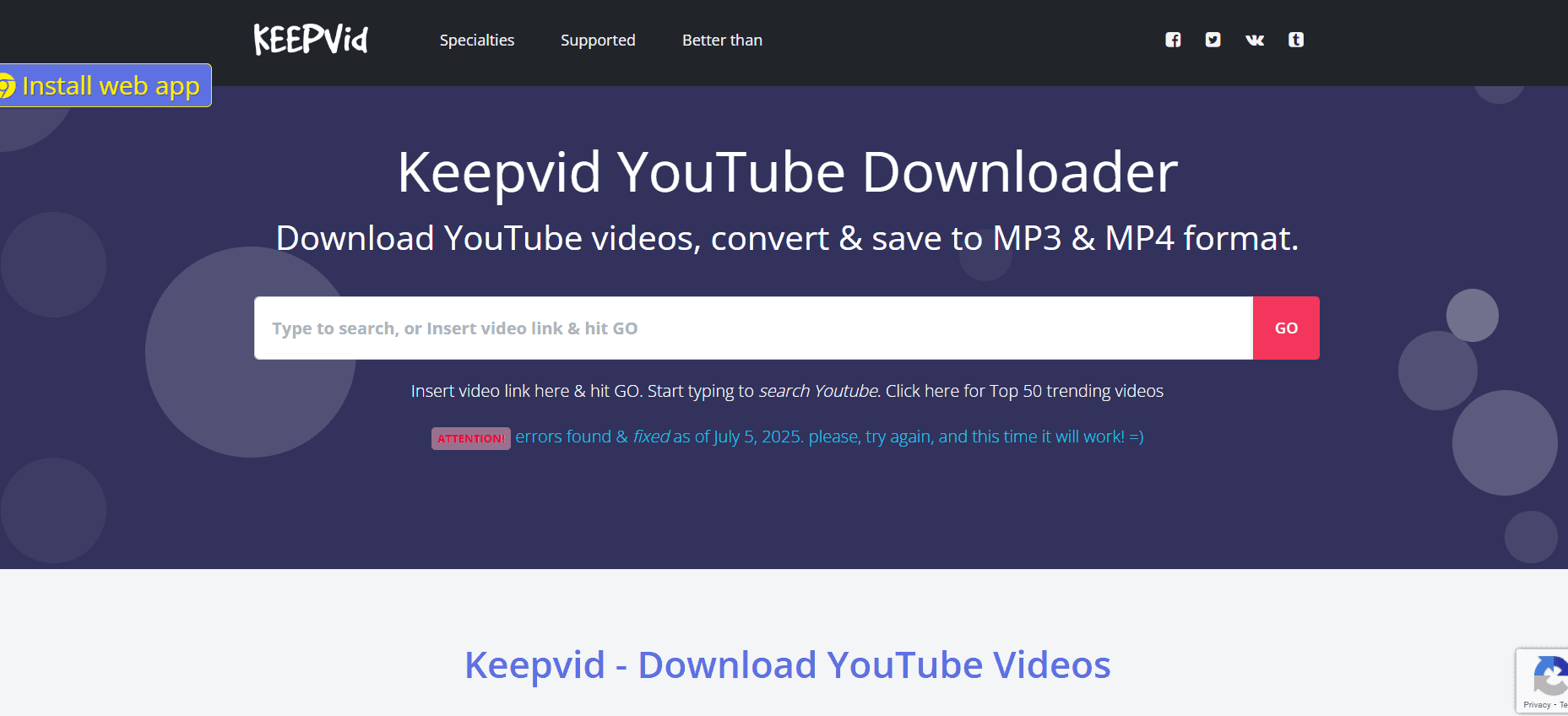 keepvid أفضل محولات YouTube إلى MP4 لـ Windows و Mac لـ 2026