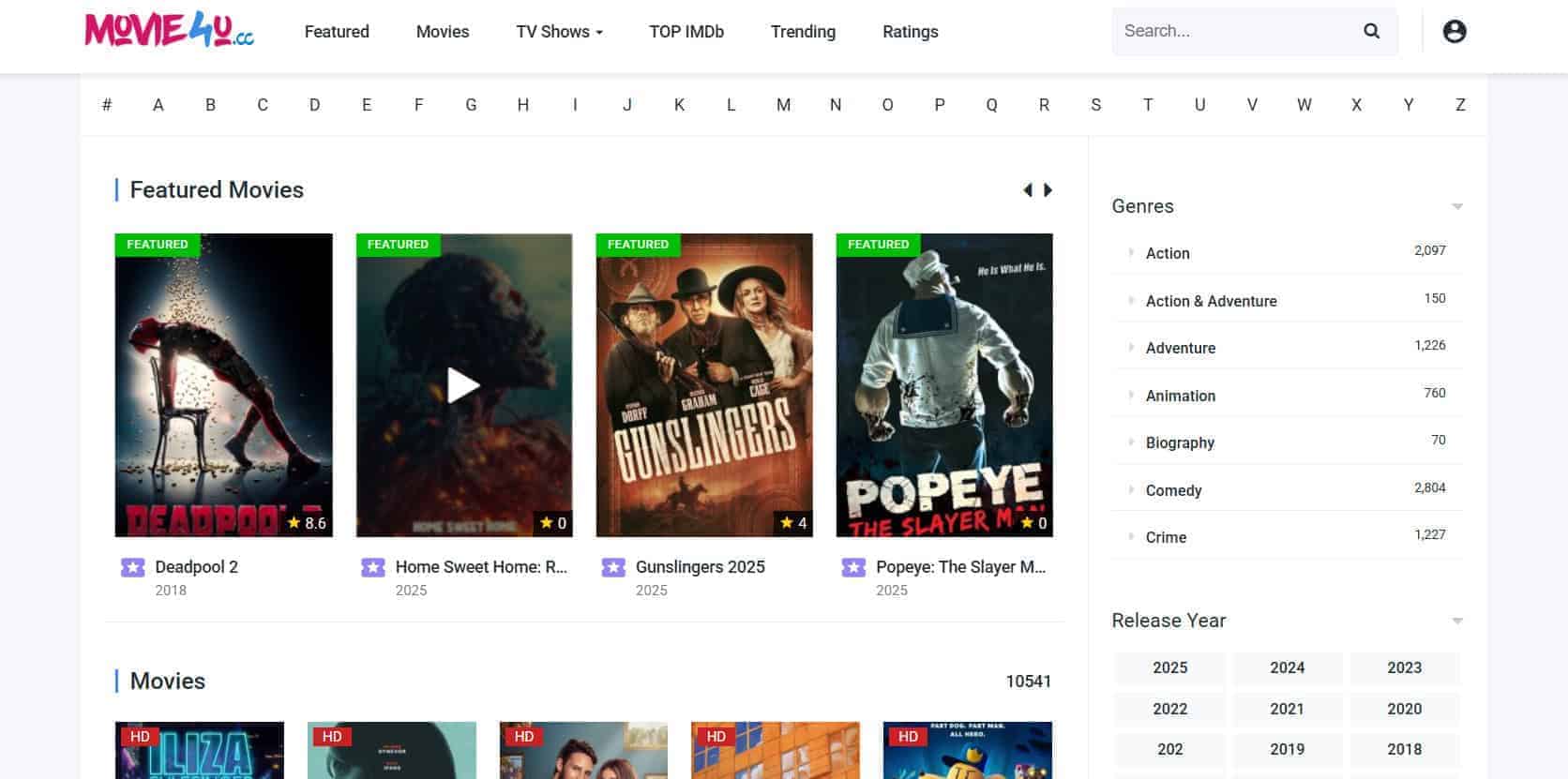 movie4u-or-best-lookmovie-alternatives-in-2025 أفضل 20+ بديل لـ YesMovies 2026