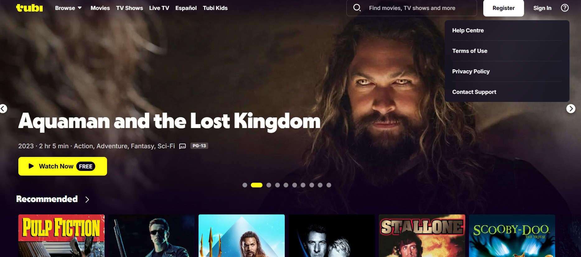 tubi أفضل 20+ بديل لـ YesMovies 2026