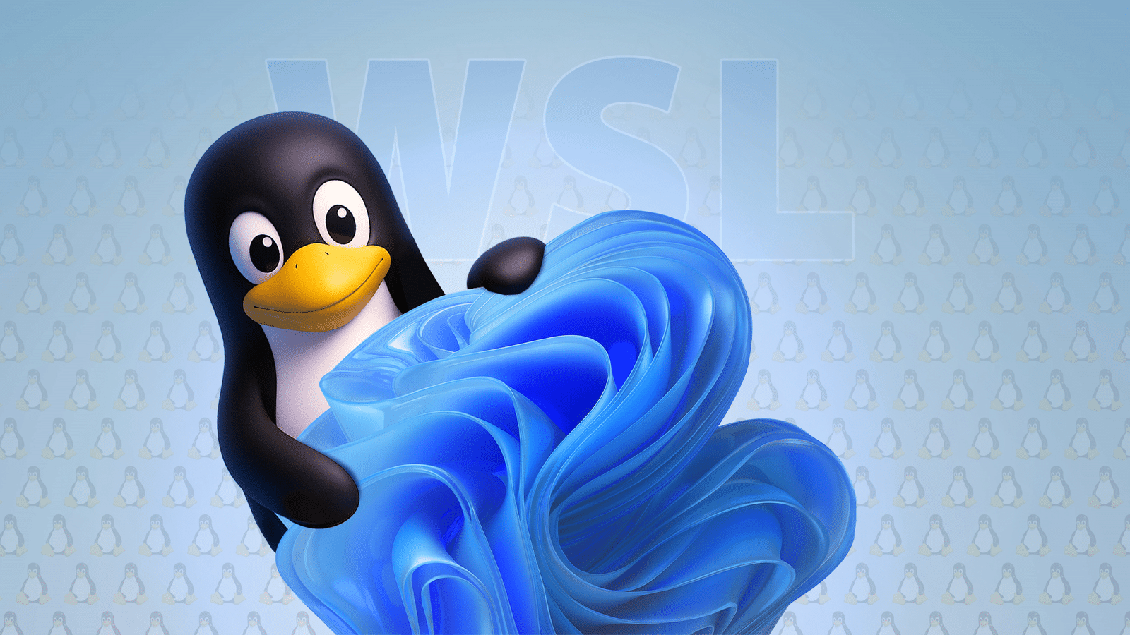tux-the-linux-mascot-holding-the-windows-11-logo-with-wsl-text-in-the-background-1 مشاريع WSL2 على محرك Windows تضر الأداء: إليك السبب