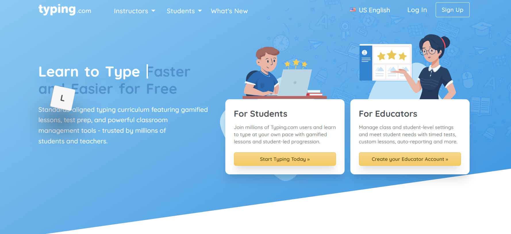 typing-com أفضل 13+ بديلًا لـ KeyKey على Windows