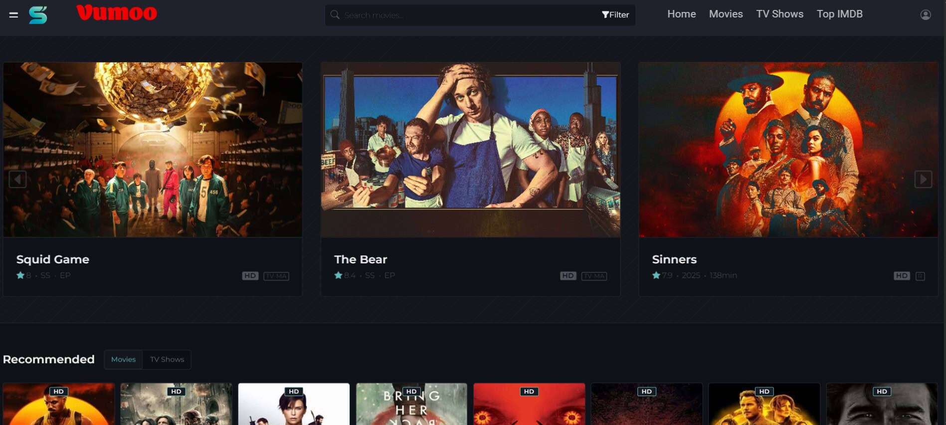 vumoo أفضل 20+ بديل لـ YesMovies 2026