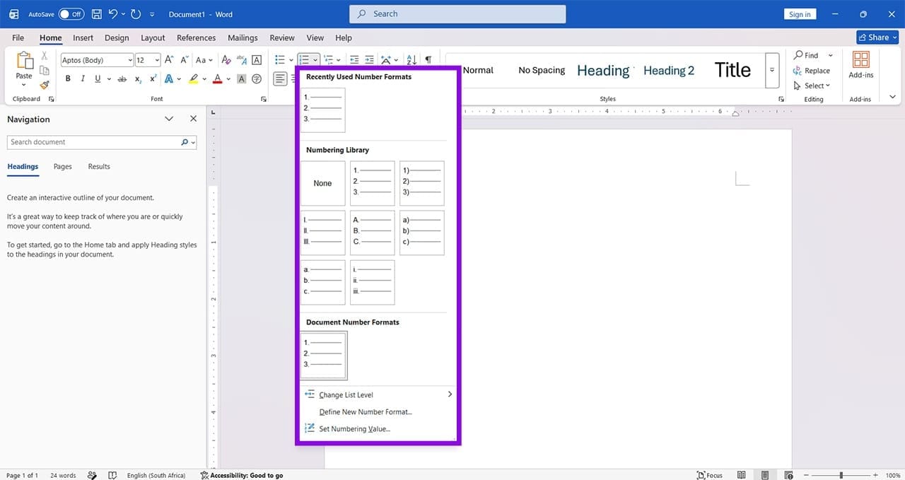 How-to-Fix-Microsoft-Word-Numbering-Indent-Problem-2 حل مشكلة المسافة البادئة في ترقيم صفحات Word بخطوات بسيطة