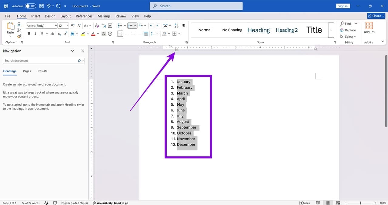 How-to-Fix-Microsoft-Word-Numbering-Indent-Problem-4 حل مشكلة المسافة البادئة في ترقيم صفحات Word بخطوات بسيطة