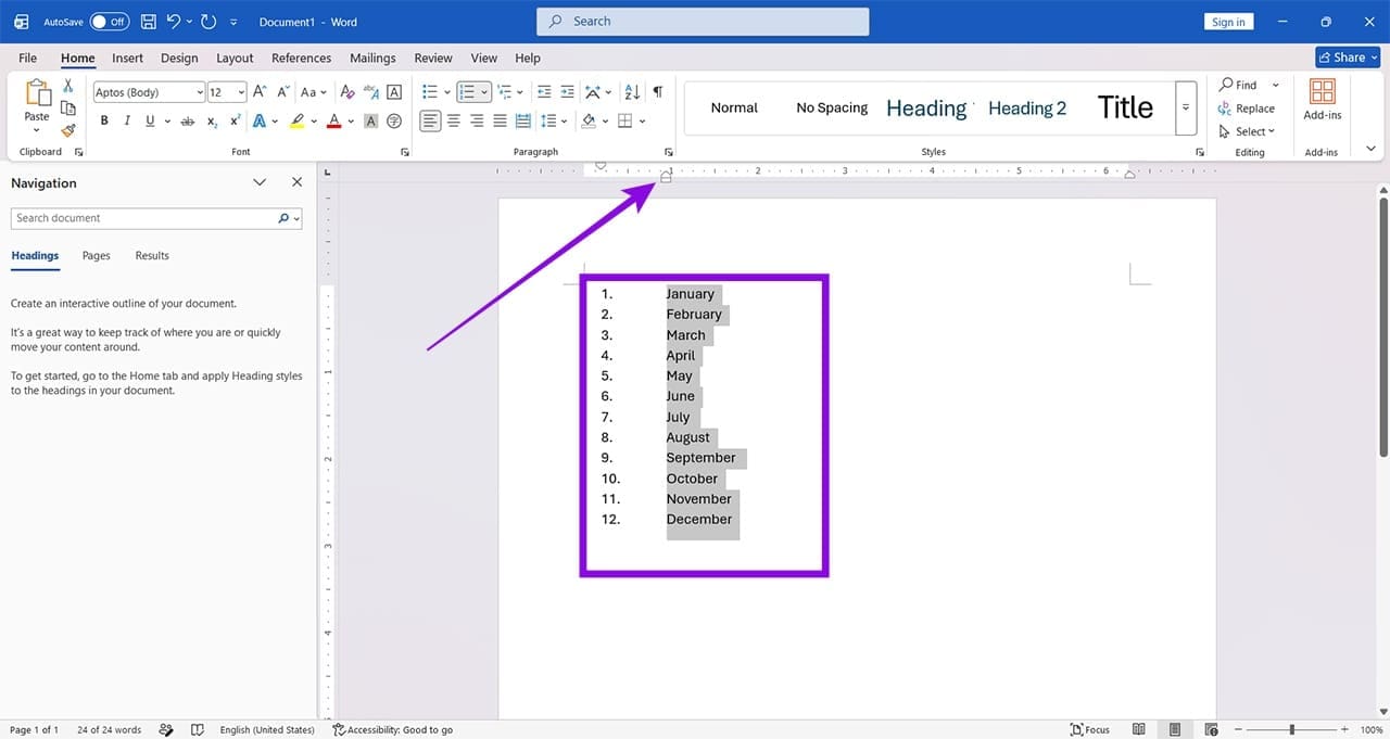 How-to-Fix-Microsoft-Word-Numbering-Indent-Problem-5 حل مشكلة المسافة البادئة في ترقيم صفحات Word بخطوات بسيطة