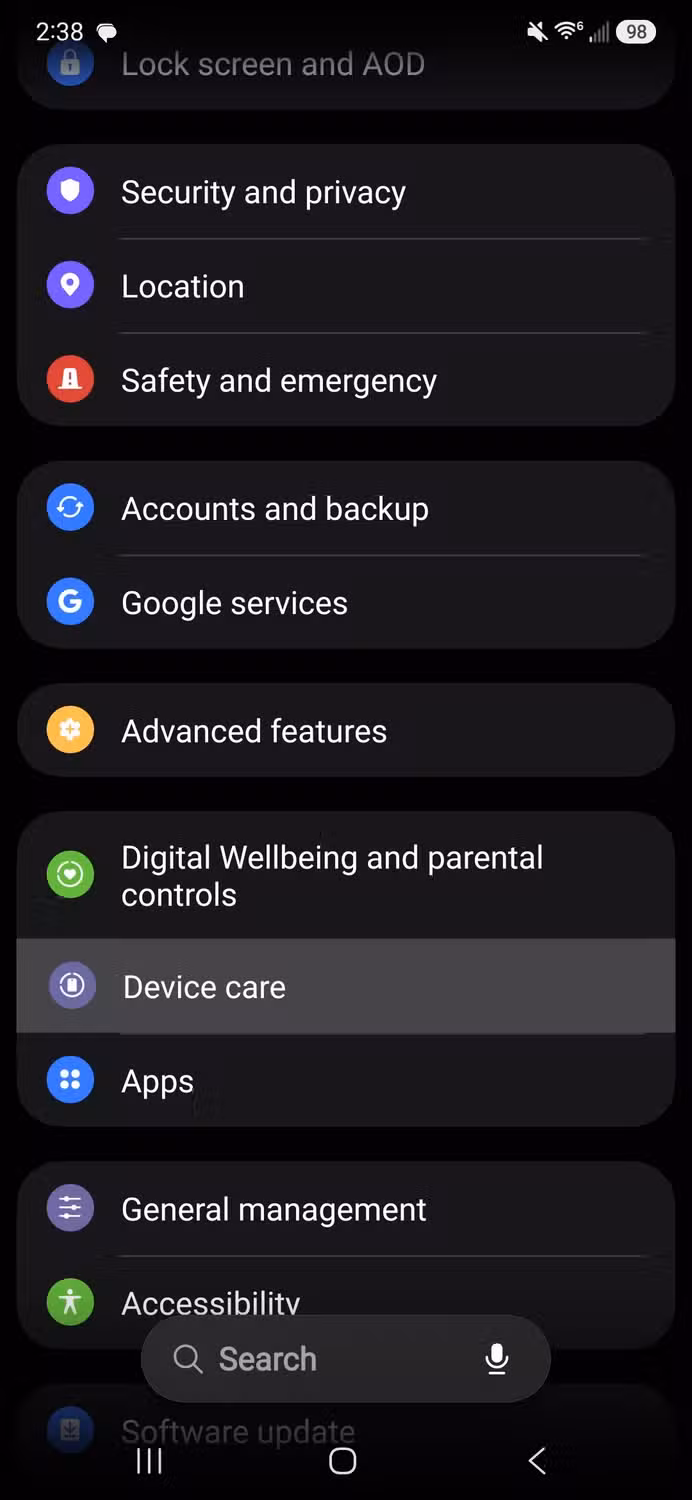 screenshot_20260810_143812_settings ميزة حظر الإعلانات في هواتف Samsung Galaxy وكيف تجعل التصفح أكثر راحة