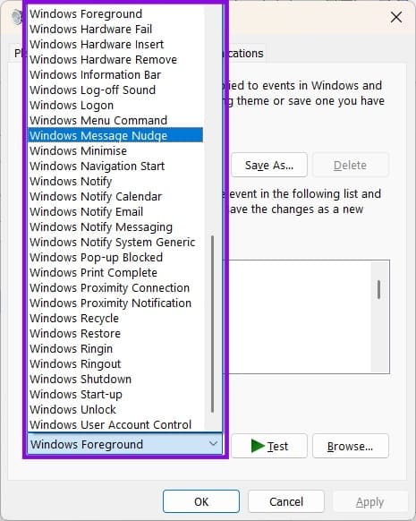 How-to-Change-Event-Sounds-in-Windows-11-5 كيفية تغيير أصوات النظام في ويندوز 11 بسهولة