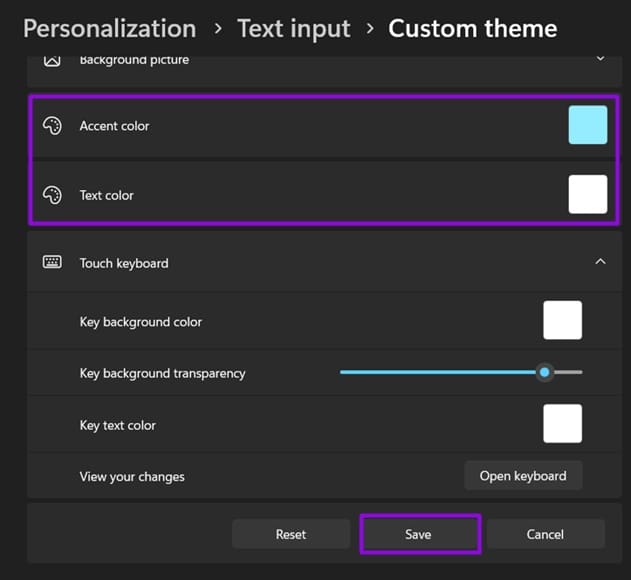 How-to-Customize-Touch-Keyboard-Themes-in-Windows-11-5 كيفية تغيير مظهر لوحة المفاتيح التي تعمل باللمس في ويندوز 11