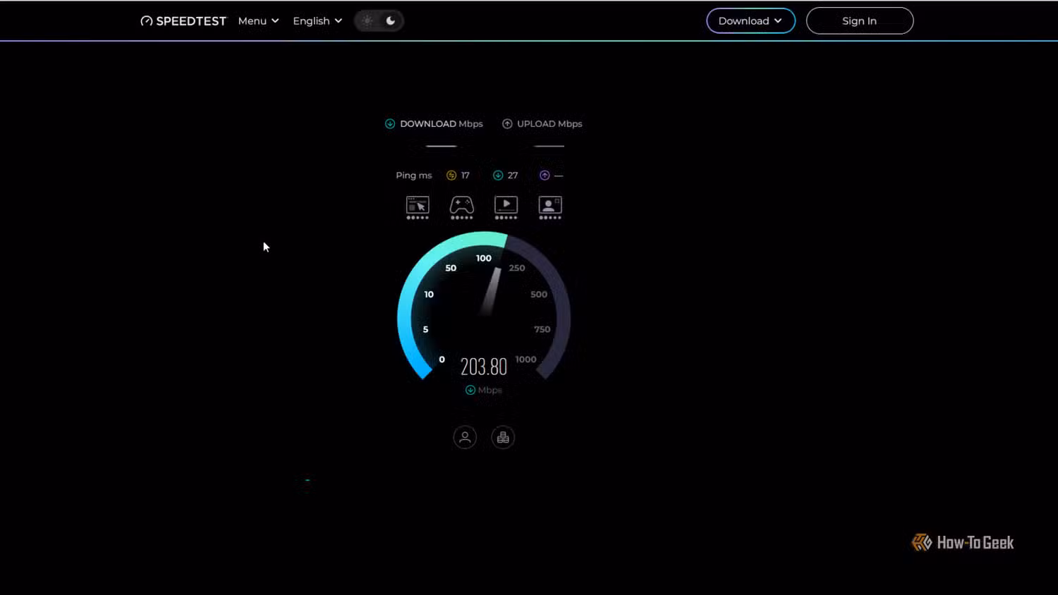 a-speed-test-showing-over-200 لماذا لا يكشف اختبار سرعة الواي فاي المشكلة الحقيقية في شبكتك