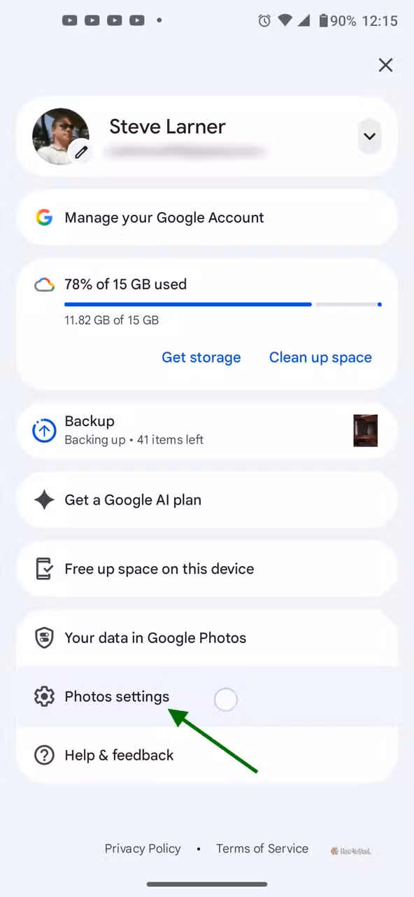 android-google-storage-space-saver-steps-002 لماذا تمتلئ مساحة تخزين حساب Google بسرعة وكيف يمكنك تحريرها